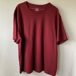 Van Heusen Maroon Short-Sl T-Shirt XXL